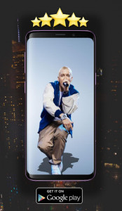 اسکرین شات برنامه Eminem Wallpaper HD | 4K 3