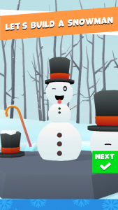 اسکرین شات 2 بازی Snowman 3D