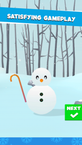 اسکرین شات 1 بازی Snowman 3D