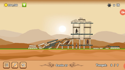 اسکرین شات 5 بازی Castle Destruction