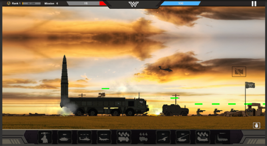 اسکرین شات بازی Warzone Commander 2