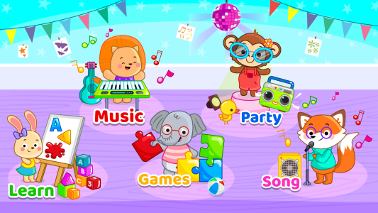 اسکرین شات 5 بازی Baby Piano Games & Kids Music