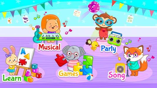 اسکرین شات بازی Baby Piano Games & Kids Music 5
