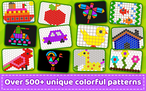 اسکرین شات بازی Mosaic Puzzles Art Game Kids 3