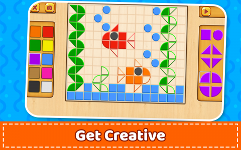اسکرین شات بازی Mosaic Puzzles Art Game Kids 4