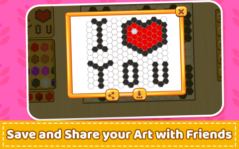 اسکرین شات بازی Mosaic Puzzles Art Game Kids 6