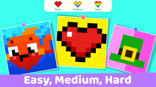 اسکرین شات 4 بازی Kids Pixel Art Coloring Games