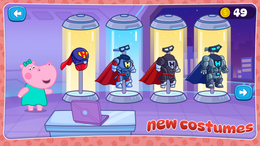 اسکرین شات 6 بازی Superhero for Kids
