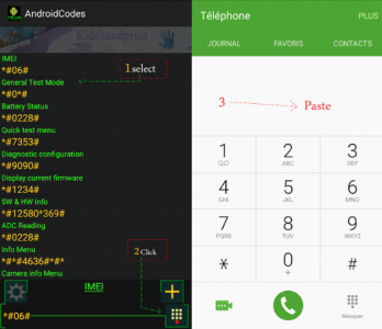 اسکرین شات برنامه Droid Secret Codes 3