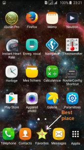 اسکرین شات 1 برنامه Favorite links