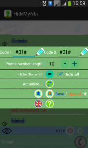 اسکرین شات 6 برنامه Hide My phone number