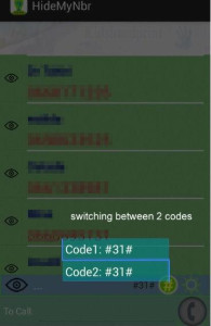 اسکرین شات 5 برنامه Hide My phone number