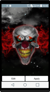 اسکرین شات برنامه Killer Clown Wallpapers 2