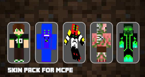 اسکرین شات برنامه Ben 10 Alien Skinpack for MCPE 3