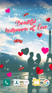 اسکرین شات 3 برنامه Love Live Wallpaper