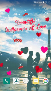 اسکرین شات برنامه Love Live Wallpaper 💖 Romantic Pictures HD 3