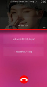اسکرین شات بازی BTS Messenger 2 6