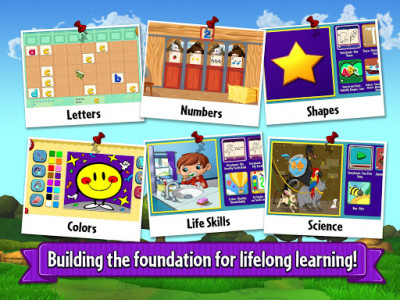 اسکرین شات بازی JumpStart Academy Preschool 1