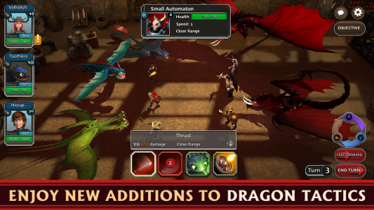 اسکرین شات بازی School of Dragons 5