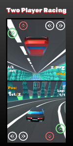 اسکرین شات بازی Two Player Racing - Speed Duel 1