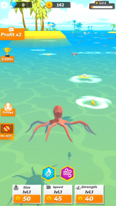 اسکرین شات 1 بازی Idle Octopus - Tycoon Game