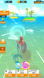 اسکرین شات 3 بازی Idle Octopus - Tycoon Game