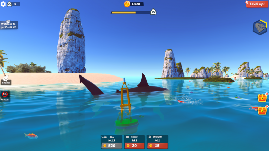 اسکرین شات بازی Idle Shark 2-Mega Tycoon Game 6