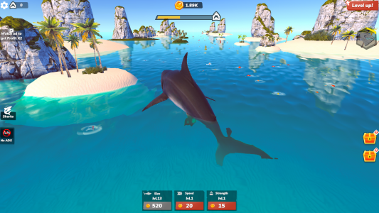 اسکرین شات بازی Idle Shark 2-Mega Tycoon Game 7