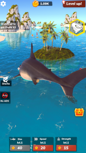 اسکرین شات بازی Idle Shark 2-Mega Tycoon Game 3