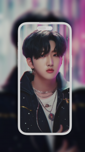 اسکرین شات 7 برنامه Kpop Idol Wallpaper
