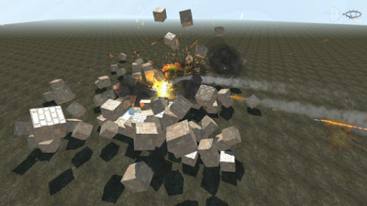 اسکرین شات بازی Block destruction simulator: cube rocket explosion 2