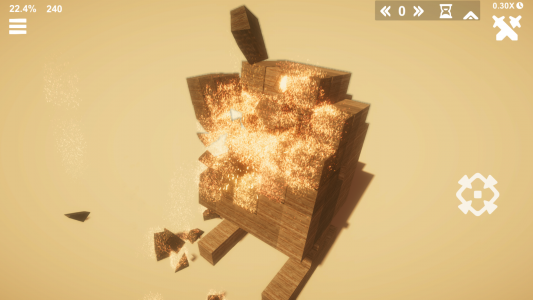 اسکرین شات بازی Desert Destruction Sandbox Sim 3