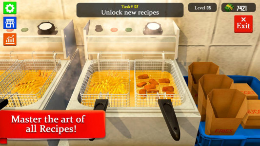 اسکرین شات 5 بازی Burger Restaurant Simulator 3D