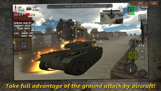 اسکرین شات بازی Attack on Tank : World Warfare 7