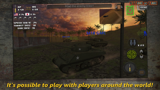 اسکرین شات بازی Attack on Tank : World Warfare 5