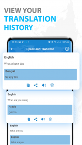 اسکرین شات برنامه All Languages Translator 2