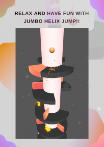 اسکرین شات بازی Jumbo Helix Jump 2