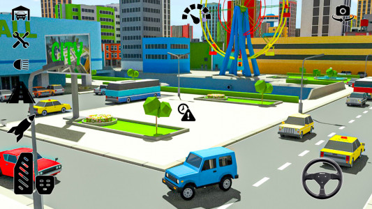 اسکرین شات بازی Car Driving Simulator Car Game 3