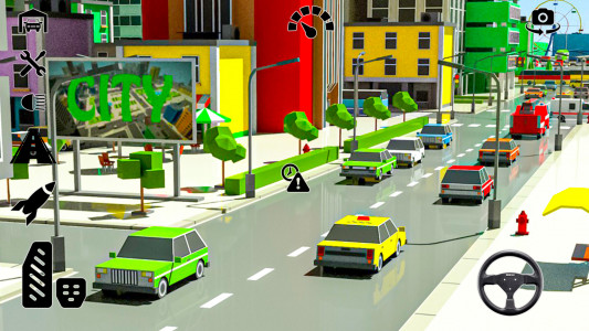 اسکرین شات بازی Car Driving Simulator Car Game 2