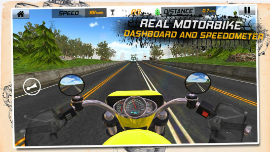 اسکرین شات بازی Traffic Rider: Highway Race 3