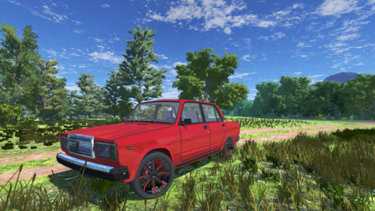 اسکرین شات بازی Russian Car Lada 3D 2