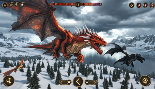 اسکرین شات 1 بازی Dragon Flight Simulator Games