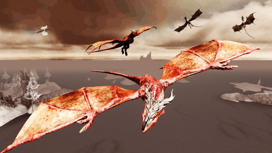 اسکرین شات بازی Dragon Flight Simulator Games 3