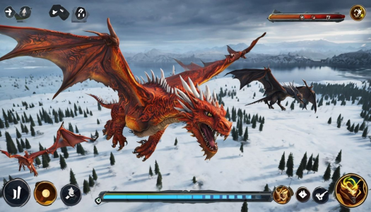 اسکرین شات 2 بازی Dragon Flight Simulator Games