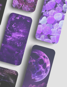 اسکرین شات 3 برنامه Purple aesthic wallpaper