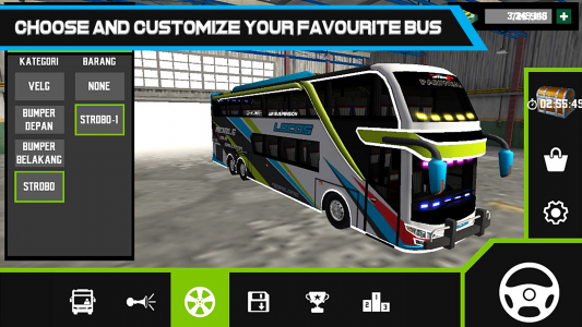 اسکرین شات بازی Mobile Bus Simulator 1