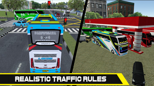 اسکرین شات بازی Mobile Bus Simulator 3