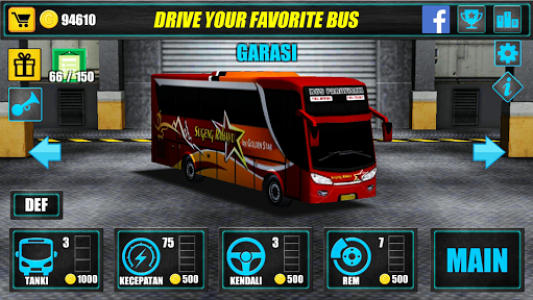 اسکرین شات بازی Telolet Bus Driving 3D 2