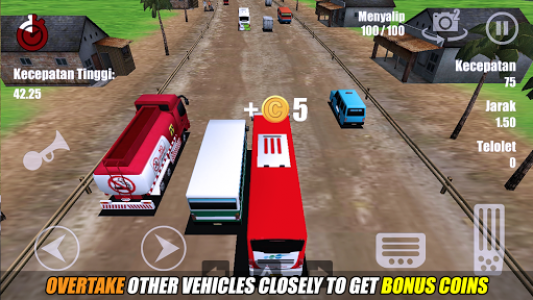 اسکرین شات بازی Telolet Bus Driving 3D 6