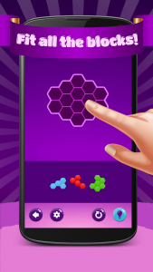 اسکرین شات بازی Hexa Puzzle Hero 1